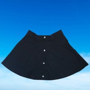 ESMARA mini skirt black button